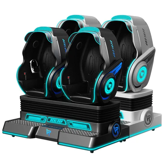 2024 New Vr Arcade Game Machine 9d Cinema Amusement Park 2 Players