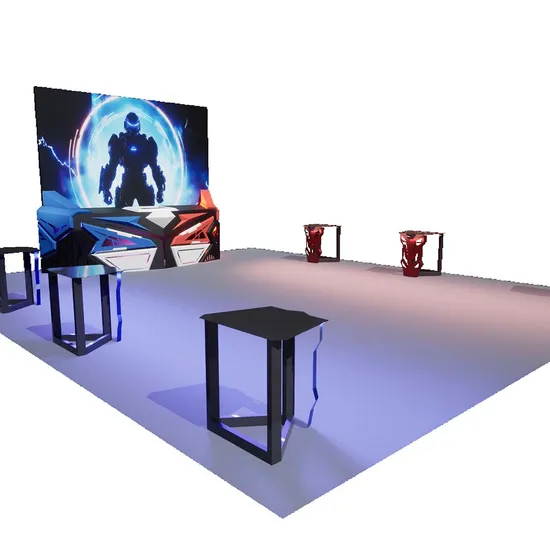 The Battle of Neon Vr/Mr Competiton Vitural Reality Reality Star War Multiplayer Game