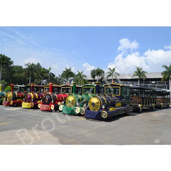 20/24/28 Seats Cheap Trackless Tourist Train for Sale Amusement Park Equipment