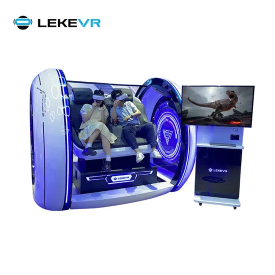 Leke Vr Theme Park 9d Vr Egg Cinema Vr Game Machine Motion Simulator New Tech Vr Cinema Amusement Park Games Machines Vr Machine Cinema