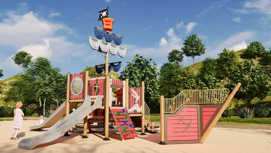 High Quality Outdoor Playground Series for Parks