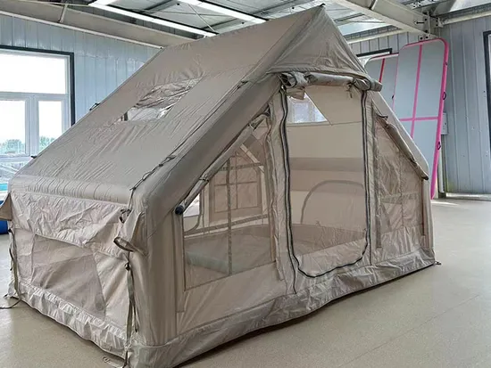 Hot Waterproof Windproof Oxford Travel Camping Tent Inflatable House Tent for Family Camping