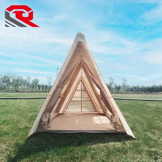 Hiking Tent Water Proof and UV Resistant Indian Portable Inflatable Outdoor Camping Triangle Tent