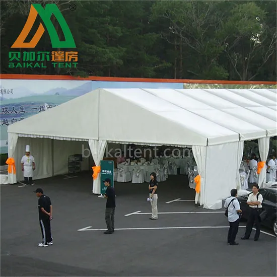 Factory Direct Sales Outdoor Canopy White Party Event Exhibition Wedding Marquee Tent