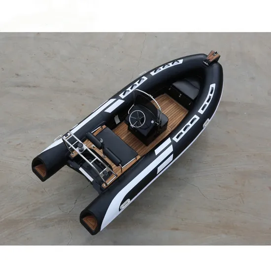 Hot Sale Boat Product 15.7feet 4.8m Deep V Fiberglass Hull Inflatable Boat Sea Fishing Boat Trawler Boat Hypalon Heytex PVC Inflatable Tube Sport Boat with CE