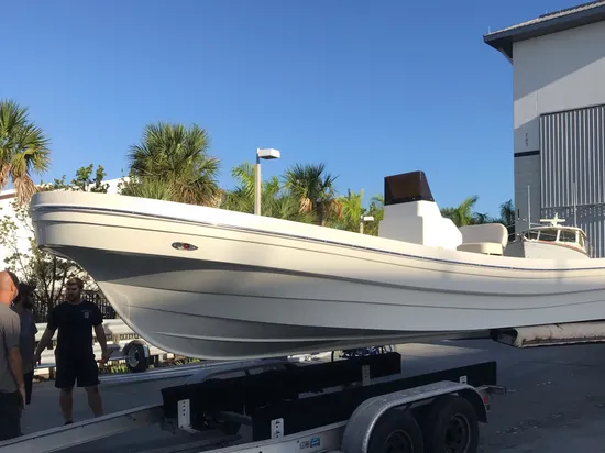 Outboard Motor Boat Fiberglass Fishing Boat Panga 26