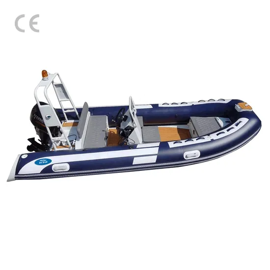 CE Approval Luxury 16FT Orca Hypalon Inflatable Aluminum Rigid Hull Rib Boat 480 with 60HP Motor