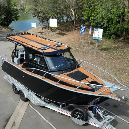 25FT Speed Welded Aluminum Cabin Yacht Fishing Vessels Boat for Sale in Australia