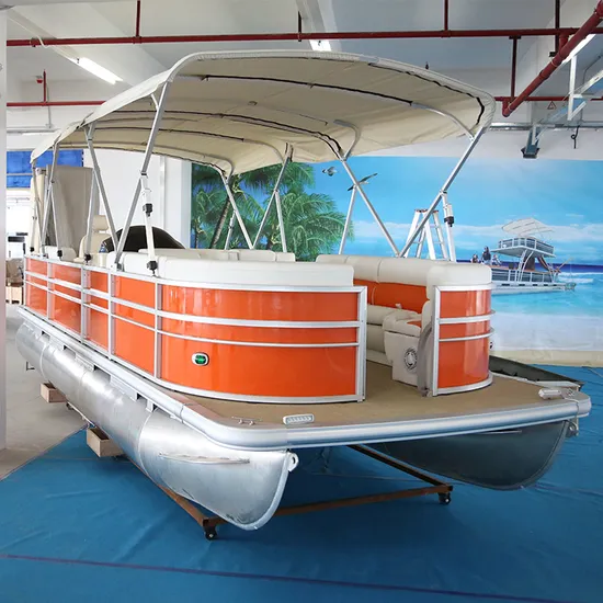 Kinocean 22 Foot Luxury Aluminum Commercial Pontoon Party Boat for Sale