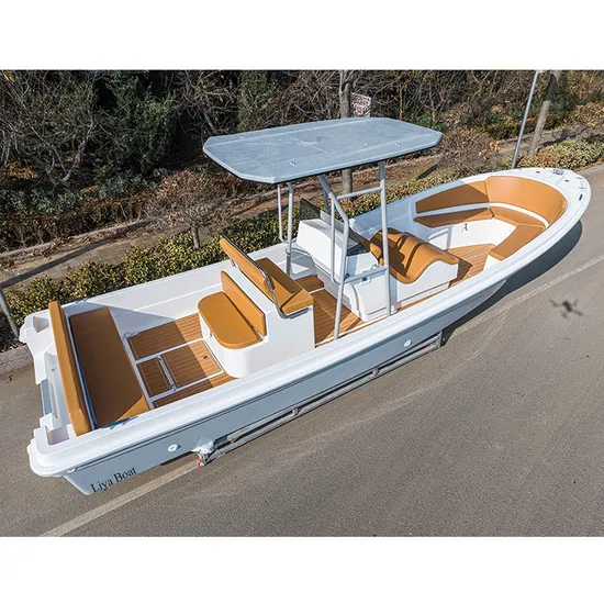 Liya 14-25feet Fiberglass Fishing Boat Panga Boat Passenger Boat River Water Speed Boats