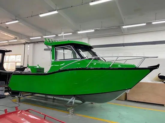6.25m Custom Sport Customized Family Color Material Yacht Boats Aluminium/Aluminum Speed Fishing Boat with Cabin