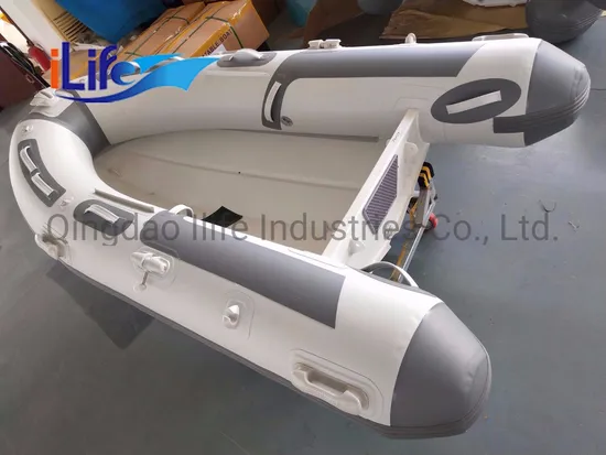 Ilife 2.7m Aluminum Floor Sports Inflatable Fishing 16 Foot Rowing Boats Good Quality PVC / Hypalon Tube Aluminium Rib Boat for Sale for Price
