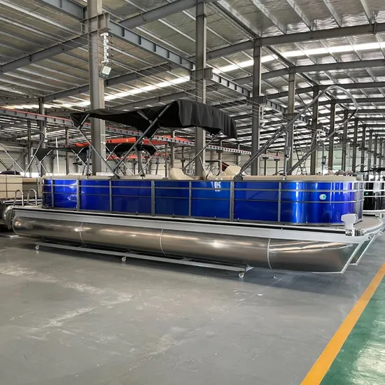 Customized 23FT Aluminum Pontoon Boat Yacht for Sale