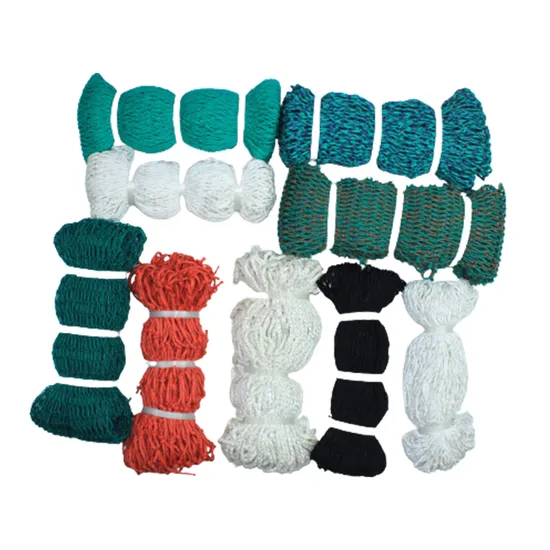 Green New Material 380d/30ply HDPE Knotted Fishing Net