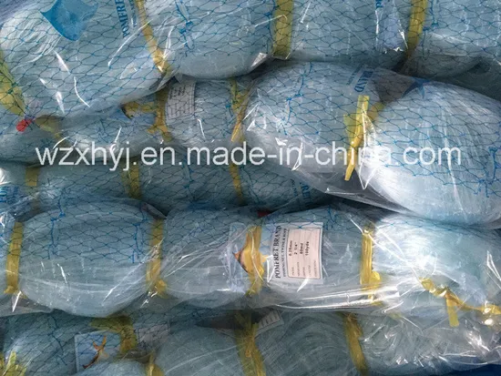 Light Blue Tight Knot Nylon Monofilament Fishing Net (0.15mm-0.25mm)