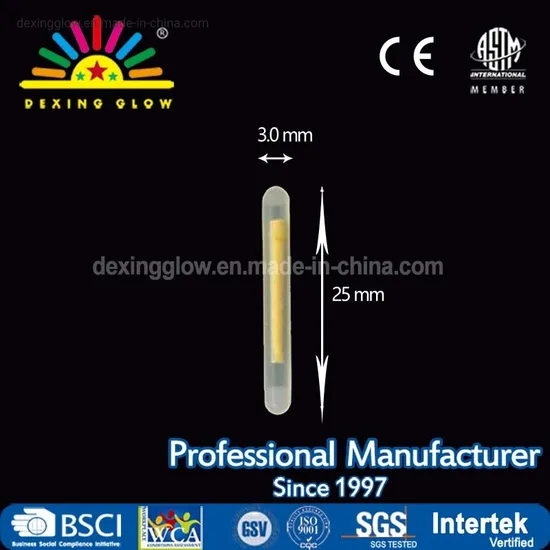 1 inch Powder Fishing Glow Stick for fishing