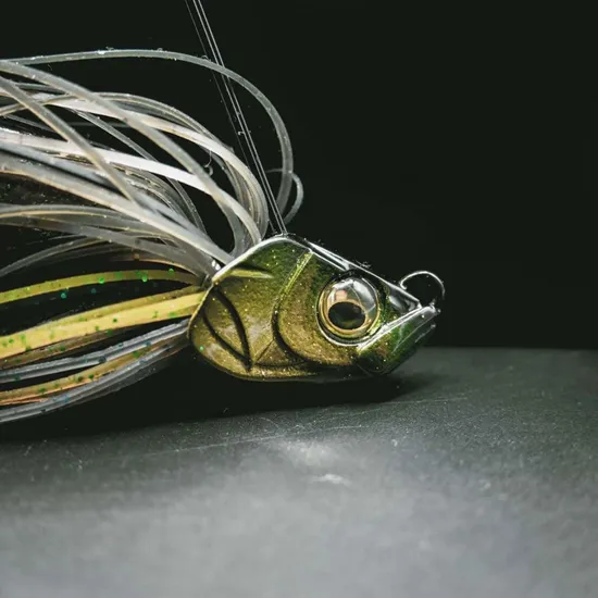 Spinner Lure 90mm/13G Skirts Fishing Luresbuzz Bait Chatter Bait Blades