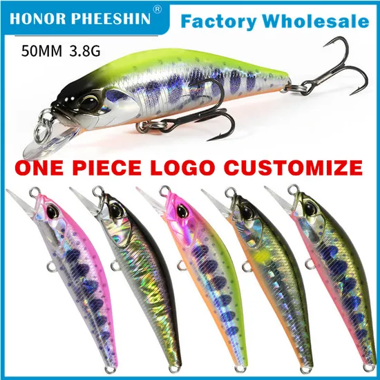 Plastic Bass Soft Hard Jigging Minnow Trout Spoon Wholesale Fishing Lure