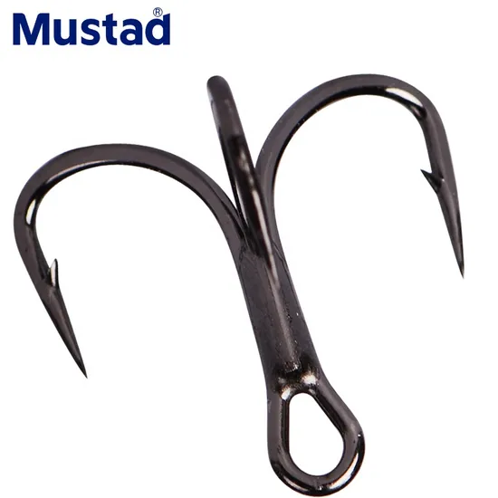 Mustad Fish Hook Wholesale High Carbon Steel Fishing Hooks in Bulk