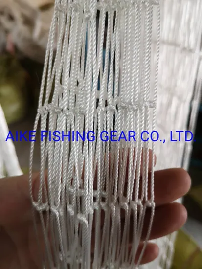Nylon 210d Multifilament Knotted Fishing Net, White/Green/Black Color. Peru Network, Redes De Pesca, Best Price for Sale!