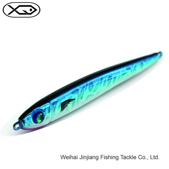 LF-146 High Quality Foil Finish Micro Slow Pitch Jig and Gomame Jig fishing lure