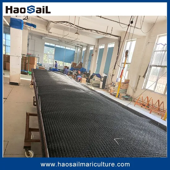 Black Color UHMWPE Safety Fishery Agriculture Fishing Net