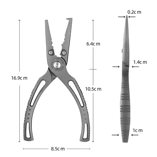Multifunction Fishing Line Cutters Scissors Tool Stainless Steel Fishing Pliers Lure Pliers