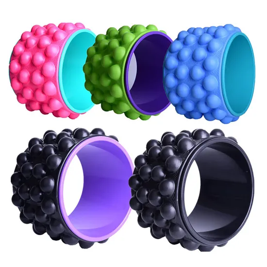 Yingpei Custom Logo Leg Slimming Magic Artifact EVA Massage Yoga Wheel