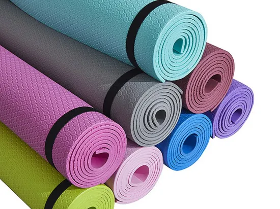 Fitness Anti Slip Mat De Yoga Eco Friendly One Organic Custom Foldable 3mm PVC Yoga Mat with Logo