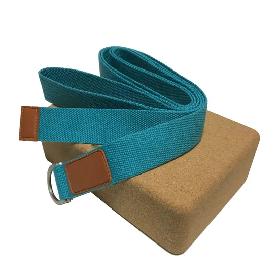 Yoga Strap and Cork Block