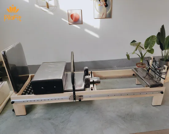 Good Performance Wholesale Pilates Reformer Full Track Maple Wood Pilates Reformer for Sale