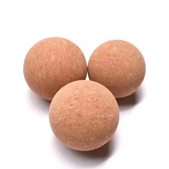 Best Sale Eco-Friendly Natura Wood Cork Yoga Ball for Fitness Exercise