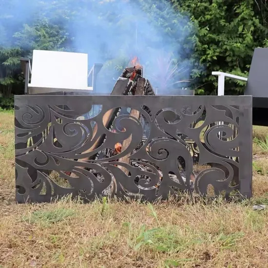 Outdoor Heating Brazier Iron Pot Metal Brazier Fire Bowl Fire Pit