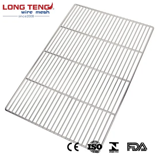 Cooking Grate Stainless Steel BBQ Grill Grid BBQ Grill Rack for Roasting Meat