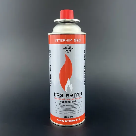 220g Refill Portable Fuel Canister Butane Gas Cartridge for Camping