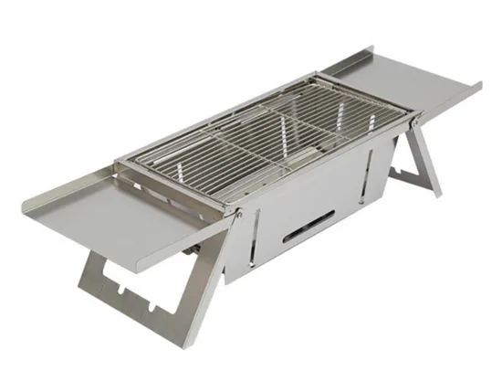 Trapezoidal Barbecue, Multifunctional Lightweight Barbecue, Stainless Steel Camping Stove