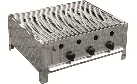 Outdoor Use 3 Burner Gas BBQ Grill for Cooking Stainless Steel