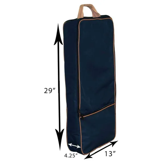 Tack Front Open 3 Layers Padded Bridle Halter Horse Tack Carry Bag