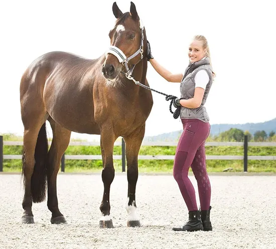 Professional Riding Breeches Soft Shell Breeches Full Seat Knee Grip Riding Pants Riding Pants Horse Womens Riding Leggings