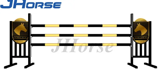 Aluminum Horse Jump Obstacle Jumping Fence Standards 3000mm