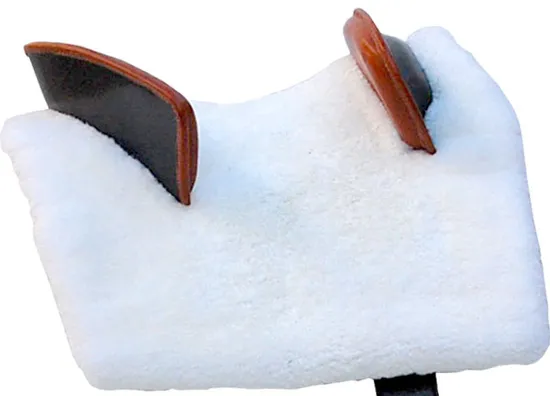 Hot Sale Lamb Skin Fur Saddle Pad
