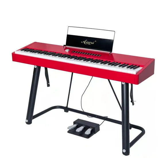 Wholesale Aiersi Brand Weighted 88 Key Bluetooth Upright Digital Piano Electronic Keyboard