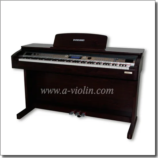 Black Digital Piano 88 Hammer Keyboard Upright Piano (DP609)