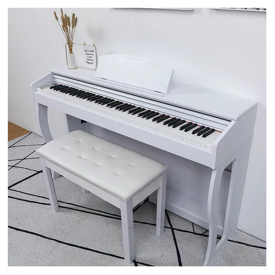 OEM 88 Keys White Customize Wood Sound Professional Digital Electric Piano