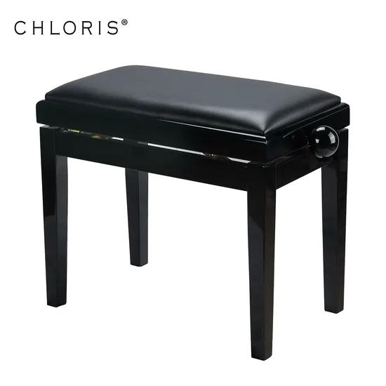 Solid Wooden Adjustable Piano Stool Piano Bench Cpb-018