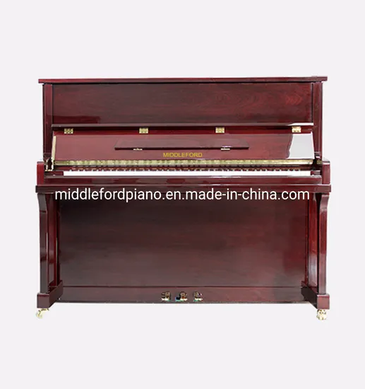 123cm Straight Legs Mahogany Acoustic Upright Piano