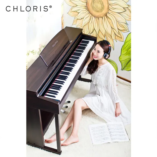 88 Keys Digital Piano Cdu-100A, Upright Piano, Keyboard, Electronic Piano, Electric Organ