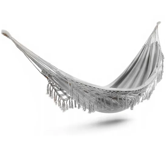 Premium Outing Camping Travel Mexican Boho Indoor Outdoor Picnic Party Garden Patio Double Hammock