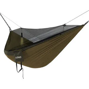 Lightweight Nylon Portable Hammock Camping Hammock with Mosquito Net