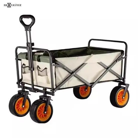 Beach Trolley Carts Metal Steel Heavy Duty Folding Wagon Beach Reviews Yet